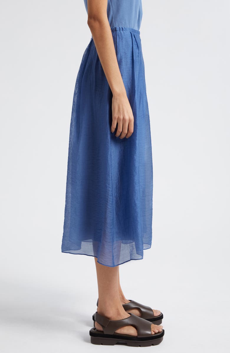 Vince Handkerchief Hem Skirt, Alternate, color, Azurite