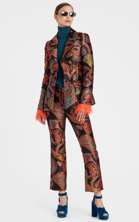 24/7 Pants Jacquard Sicomore Black