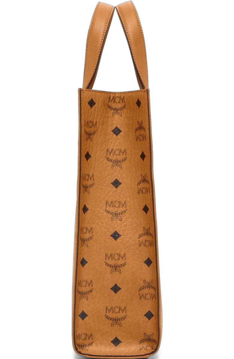 MCM Aren Tote in Visetos, Alternate, color,