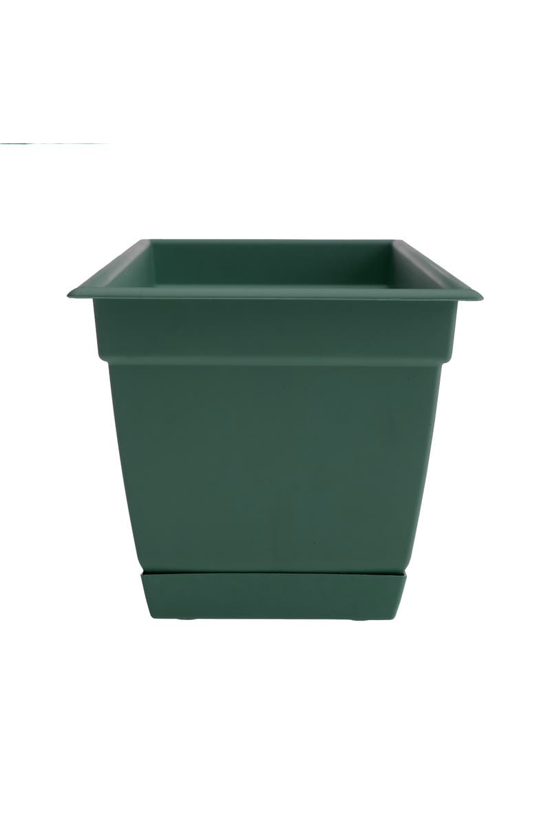 Bloem 24 Inch Dayton Window Box Planter, Turtle Green, Alternate, color, Green