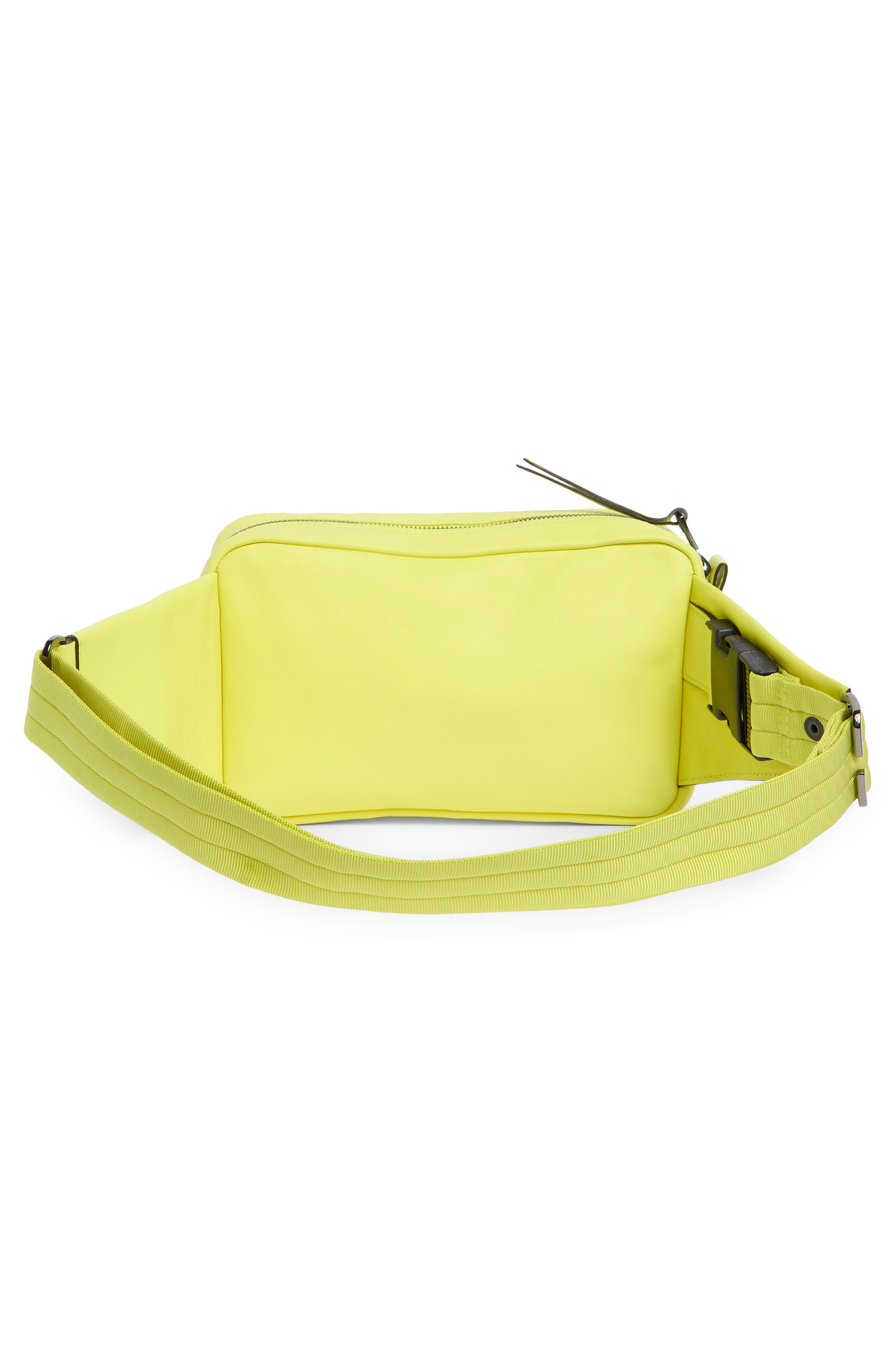 Longchamp LC3D 2-Pocket Belt Bag, Alternate, color, Neon