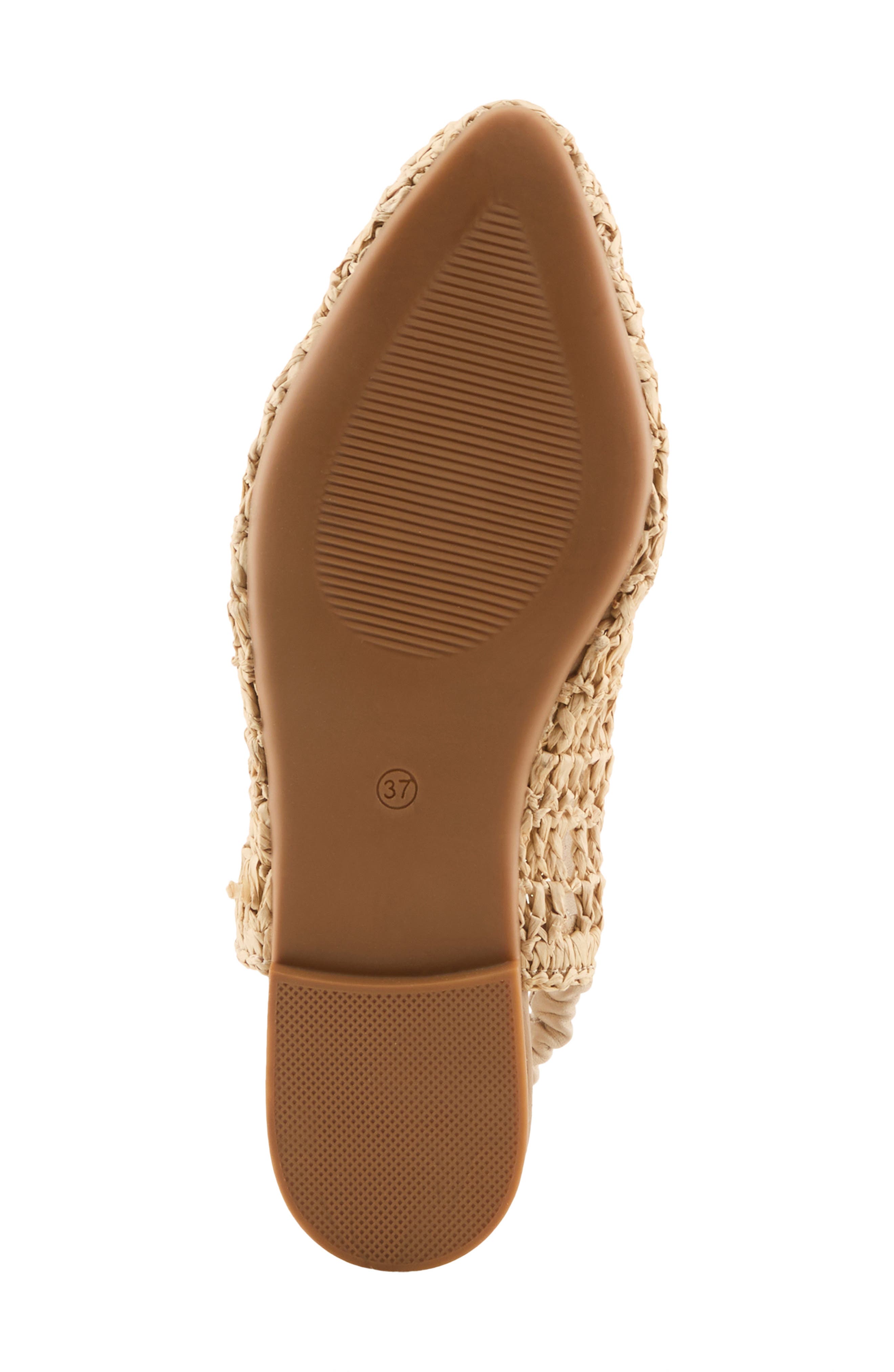 AZURA BY SPRING STEP Nantucket Raffia Skimmer, Alternate, color, Beige