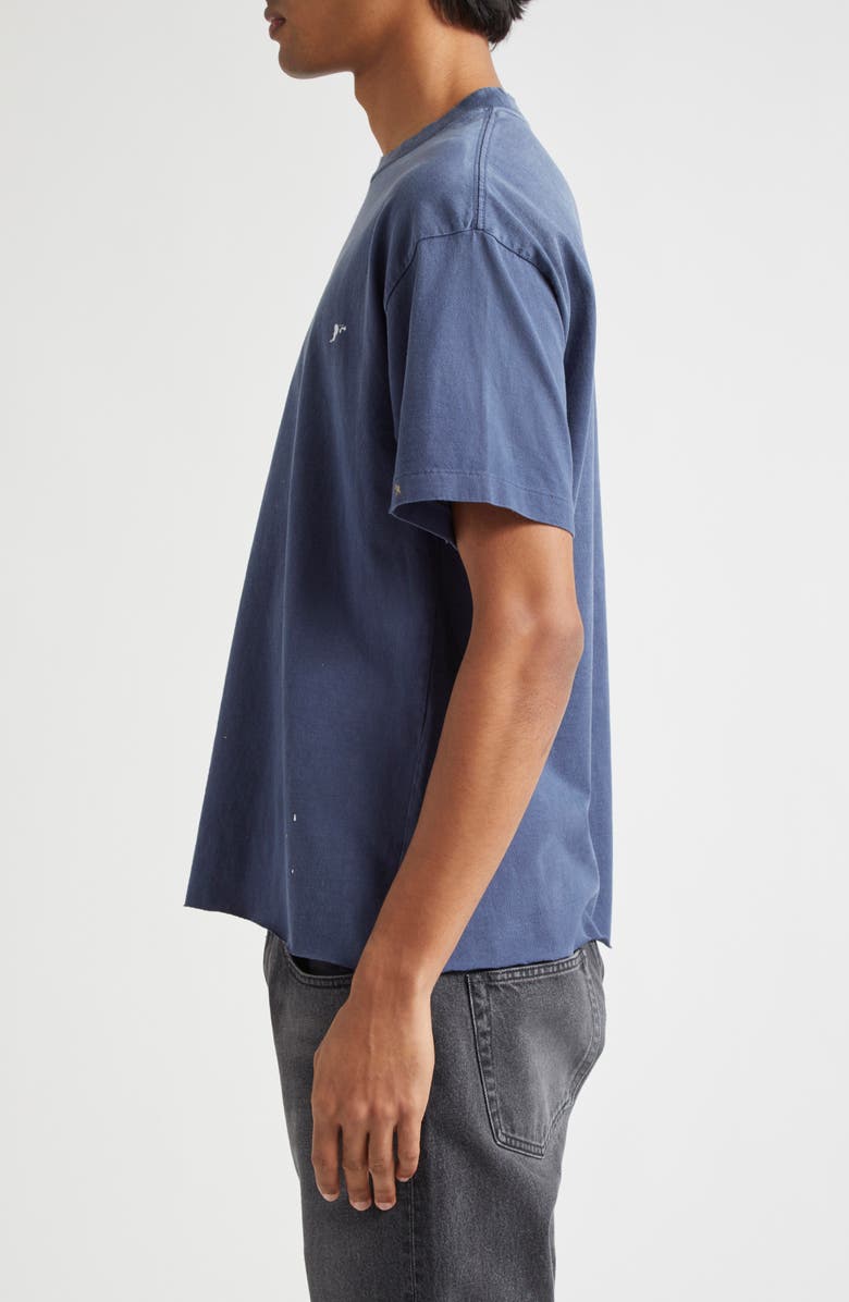 John Elliott Odeon Paint Splatter Cotton T-Shirt, Alternate, color,