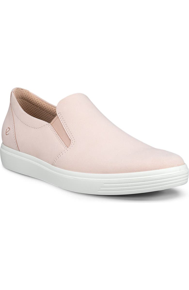 ECCO Soft Classic Slip-On Sneaker, Main, color, Rose Dust