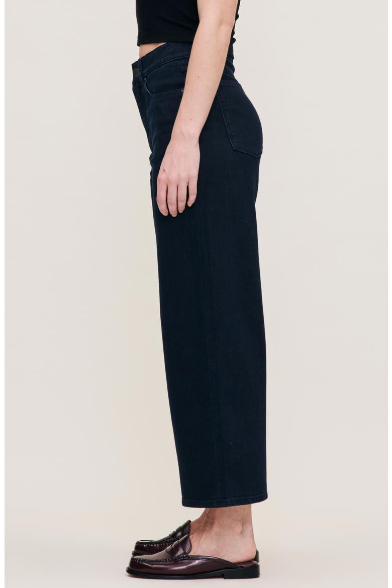 Hepburn High Waist Wide Leg Jeans, Alternate, color, FLATIRON