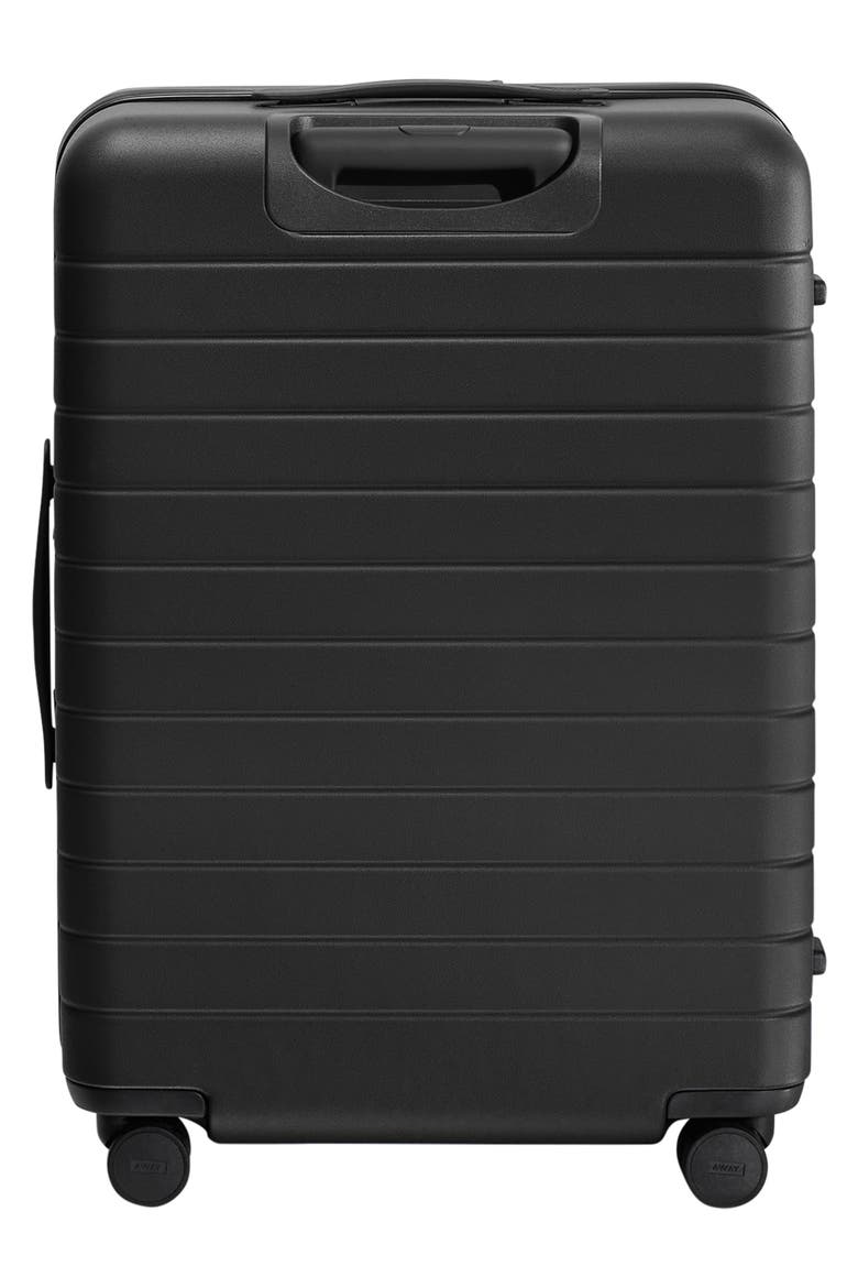 The Medium Flex Suitcase, Alternate, color, JET BLACK