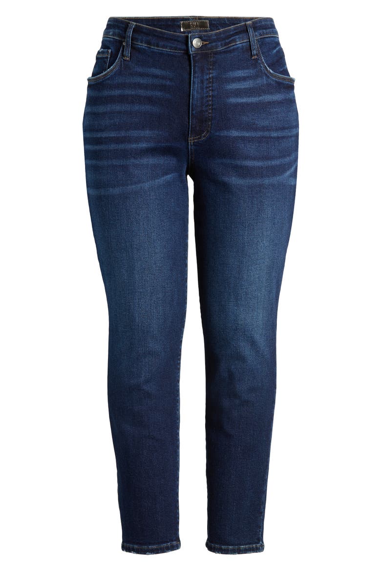 Reese Fab Ab High Waist Ankle Slim Straight Leg Jeans, Alternate, color, ENCHANTMENT W/D