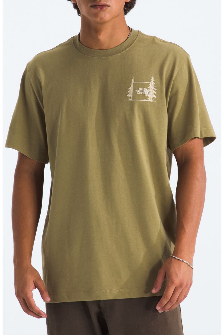 Camping Graphic T-shirt, Main, color, CEDAR