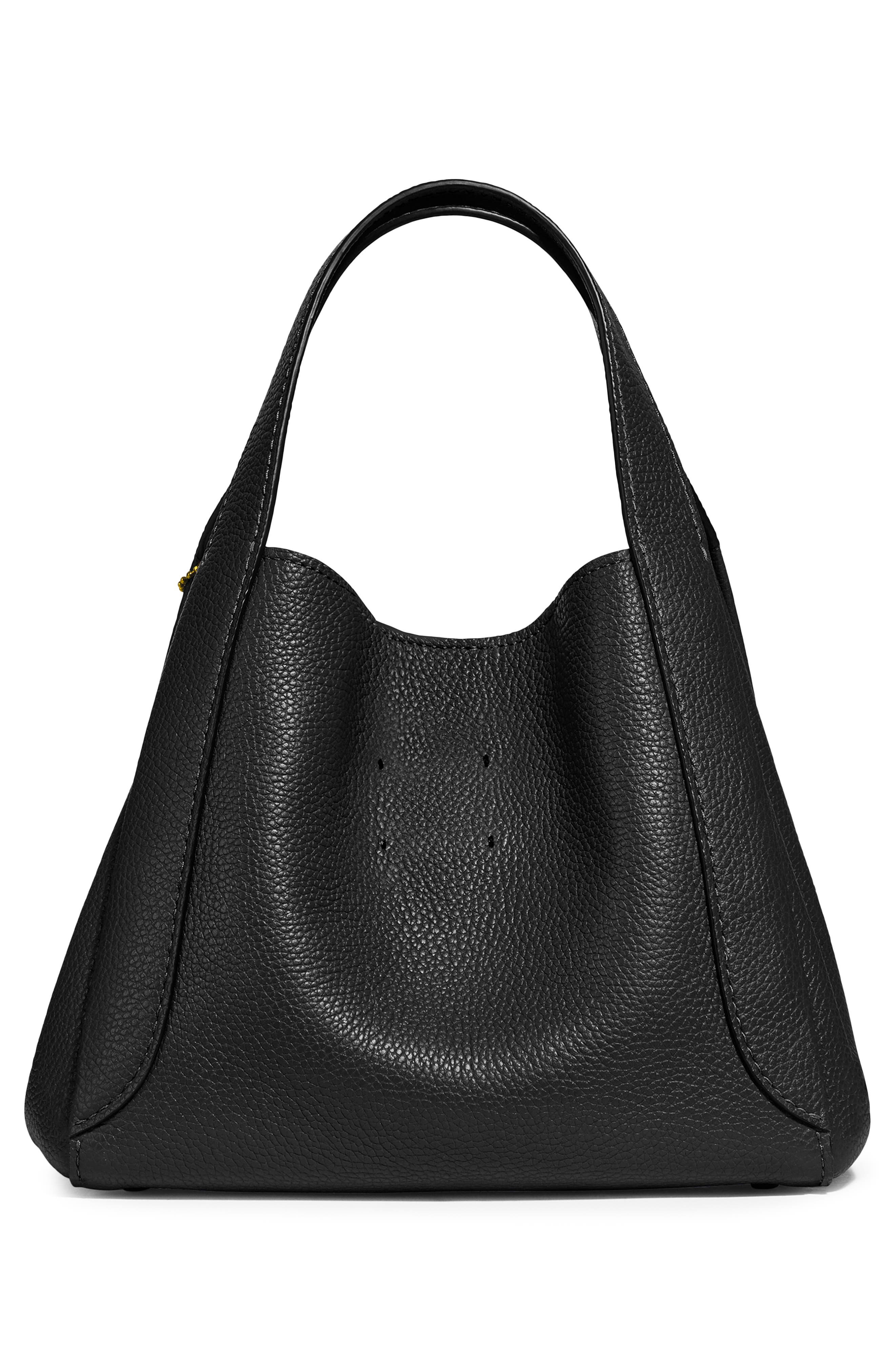 COACH Hadley 21 Pebble Leather Hobo, Alternate, color, 