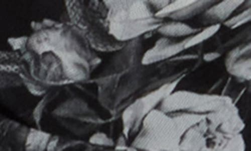L Agence L'agence Winslow Ruched Mesh Midi Dress