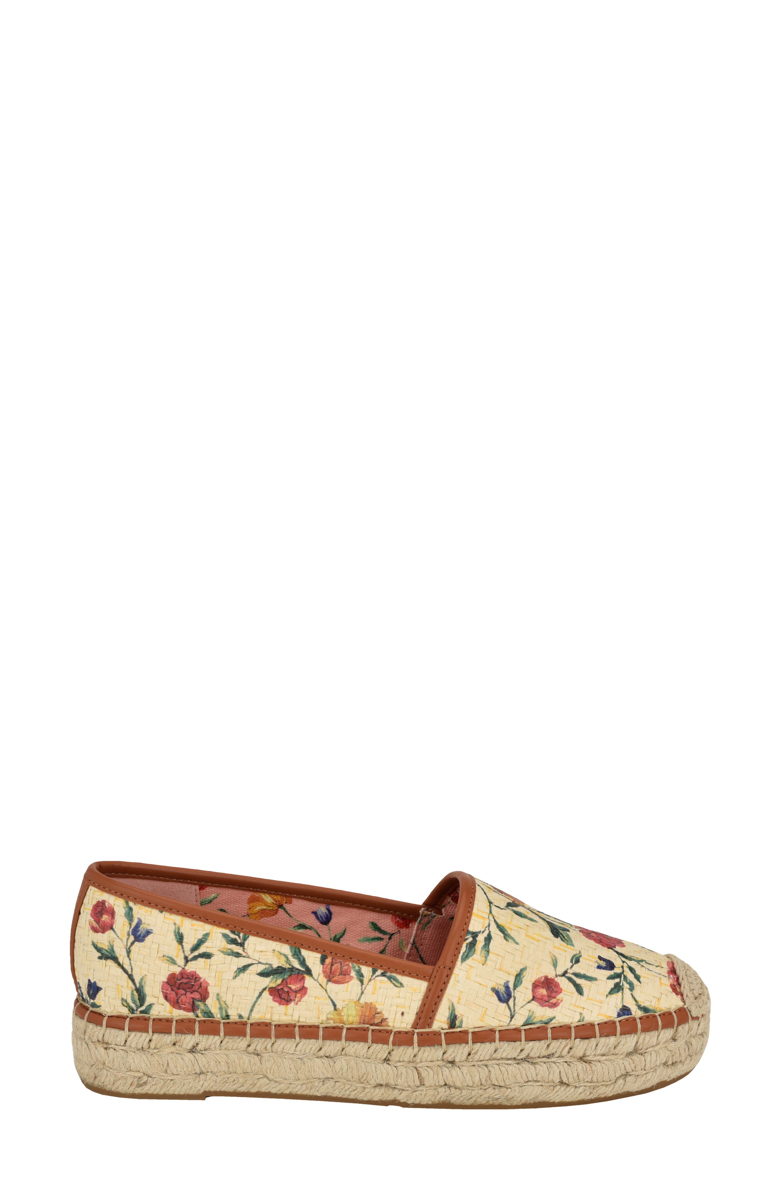 Joelya Platform Espadrille, Alternate, color, BEIGE