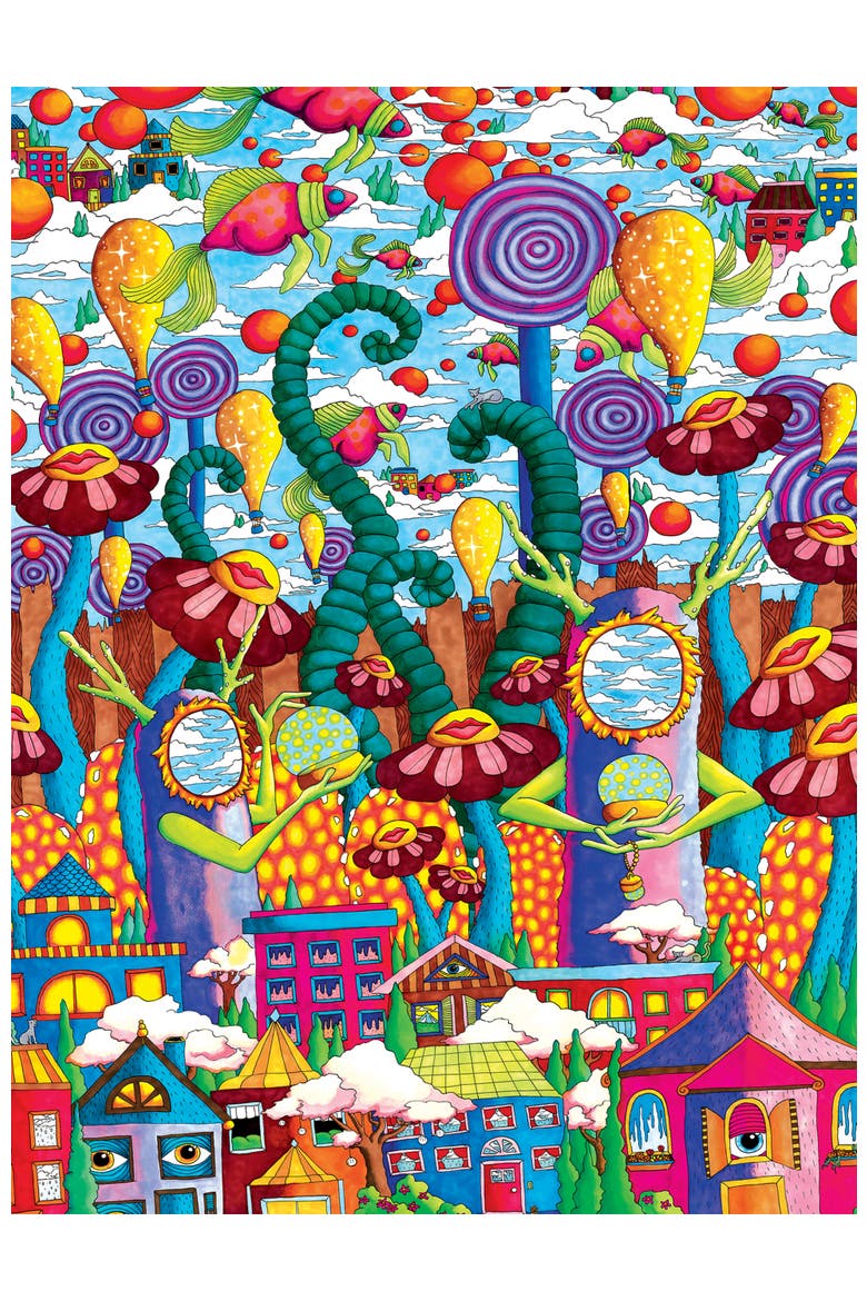 Waiting for the Colors 300 Piece Puzzle, Alternate, color, Multicolor