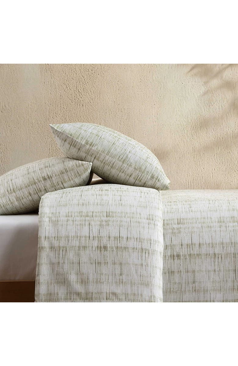 Calvin Klein Weave Texture Cotton Blend Comforter & Shams Set, Alternate, color, Light Green