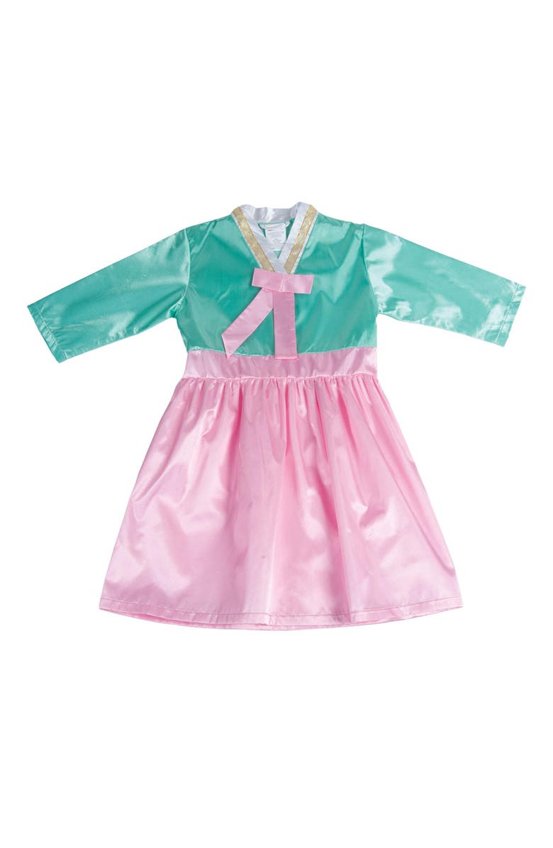 Kaplan Early Learning Company Festive Korean Hanbok Girl Garment, Main, color, Multicolor