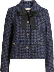 Caslon® Tweed Bow Jacket