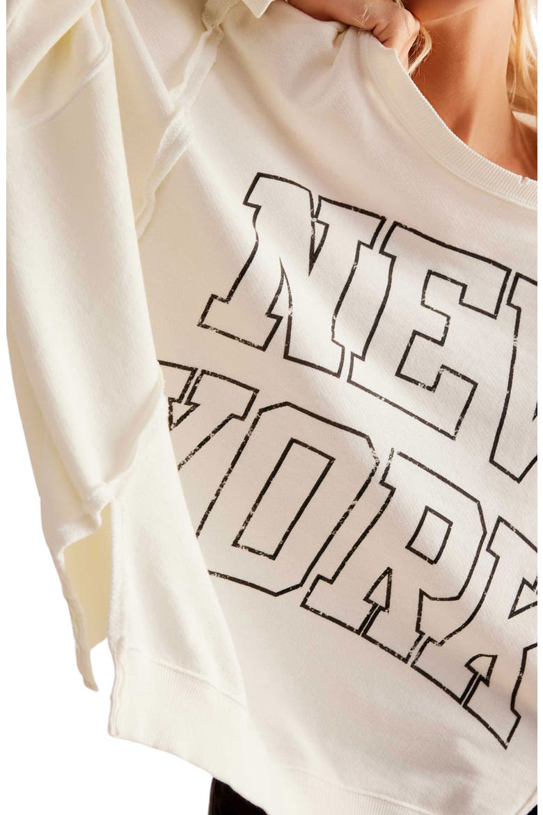 Camden Oversize Graphic Sweatshirt, Alternate, color, CLOUD COMBO NEW YORK