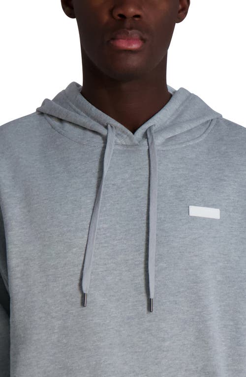 Karl Lagerfeld Paris Alo Hoodie In Light Grey