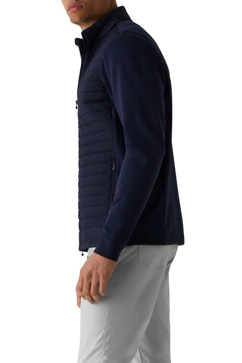 Yukon Water Repellent Hybrid Jacket, Alternate, color, MALTESE BLUE