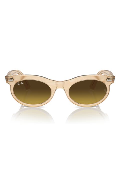Wayfarer 53mm Oval Sunglasses