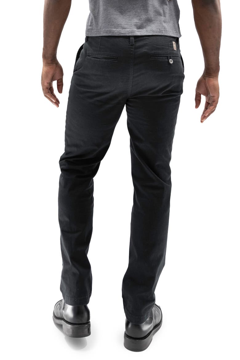 Performance Stretch Chino Pants, Alternate, color, BLACK