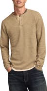 Lucky Brand Double Face Cotton Henley
