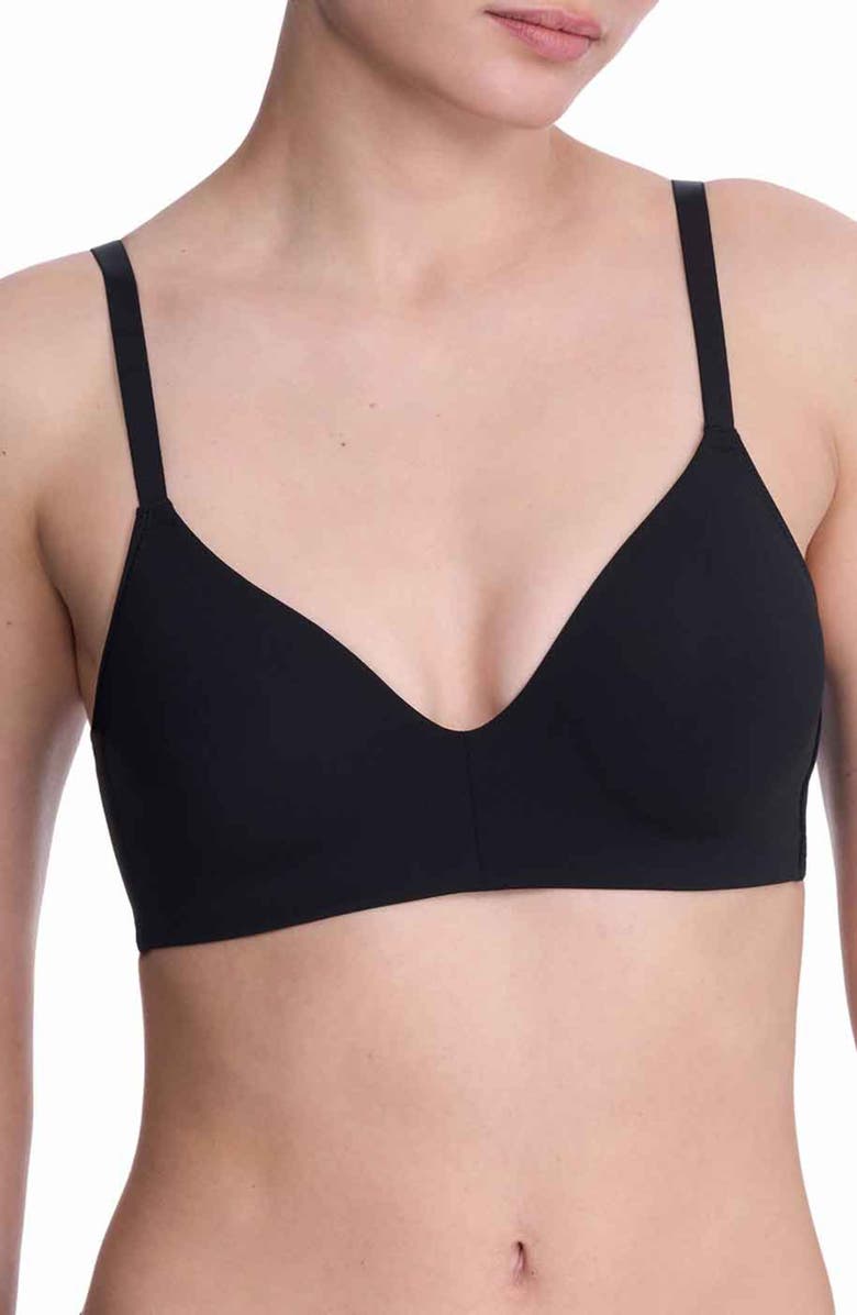 Natori Empower Performance T-Shirt Bra, Main, color, Black