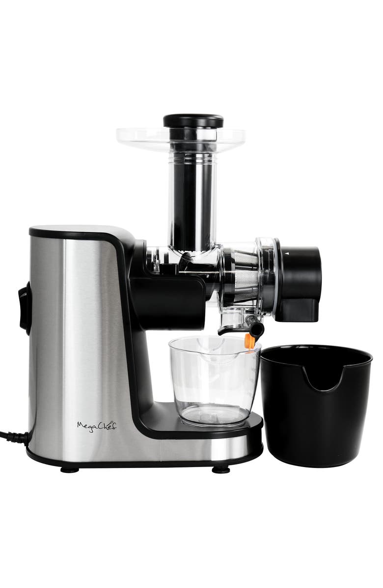 Megachef Slow Juicer Machine, Alternate, color, Grey