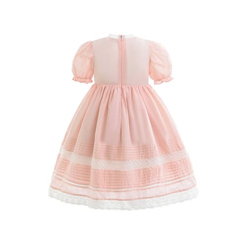 Sweet Cactus London Pleated Dress In Pink