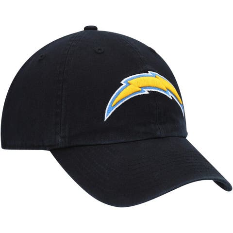 Men's '47 Black Los Angeles Chargers Clean Up Alternate Adjustable Hat