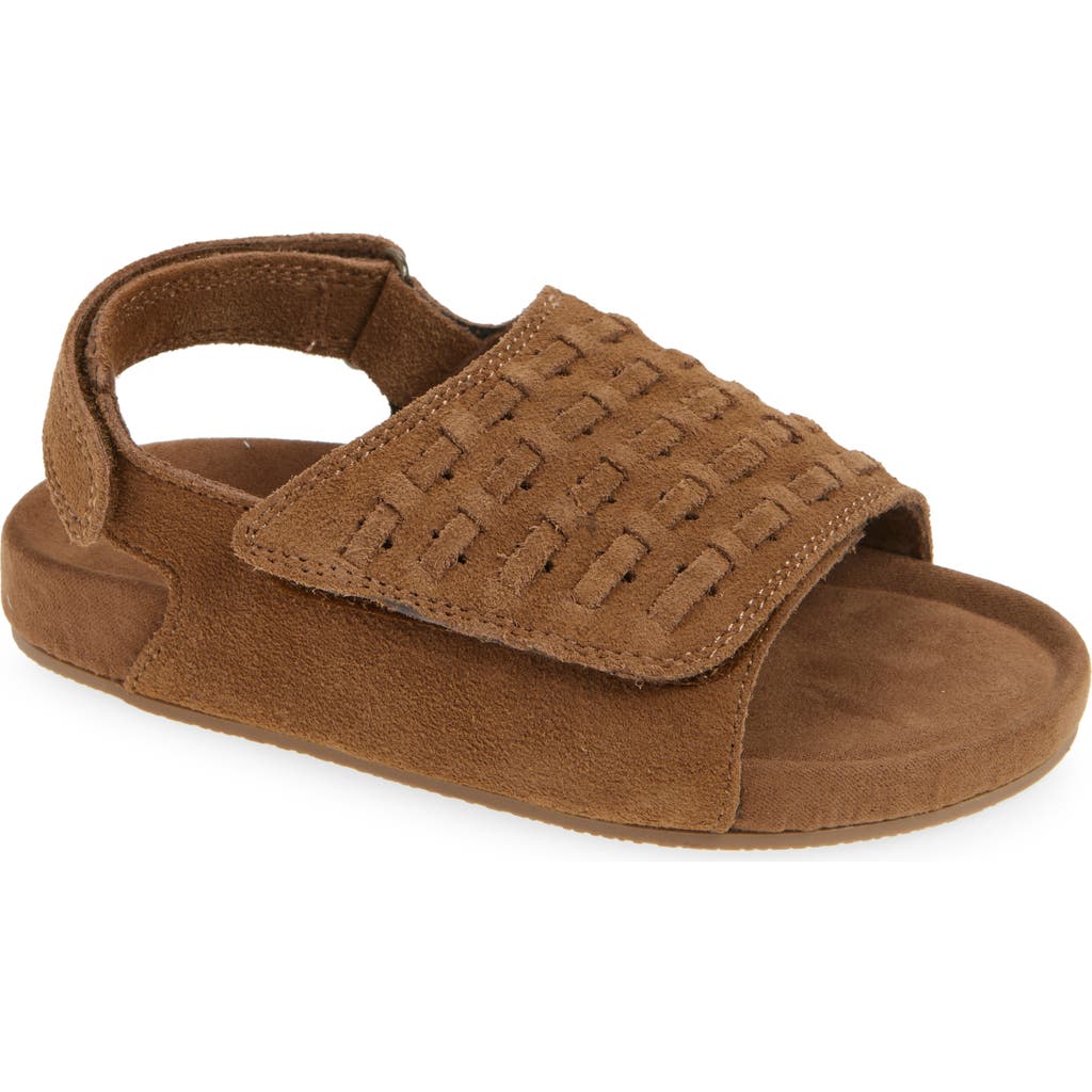 Next Kids' Woven Slingback Sandal In Brown