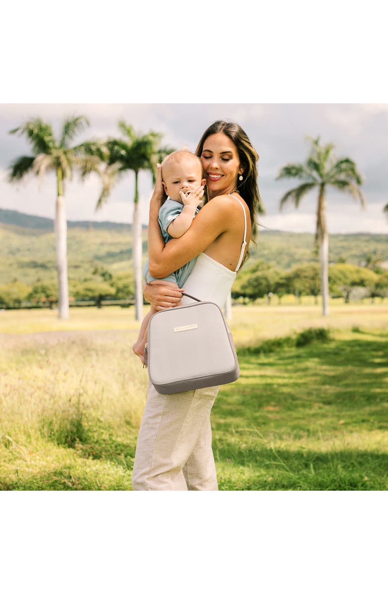 Petunia Pickle Bottom Tandem Water Resistant Bottle & Lunch Box, Alternate, color, Grey