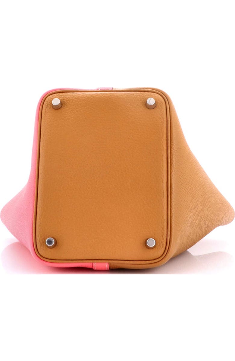 Pre-Owned Hermes Picotin Lock Bag Bicolor Clemence PM, Alternate, color, Bicolor - Rose Azalee/Sesame