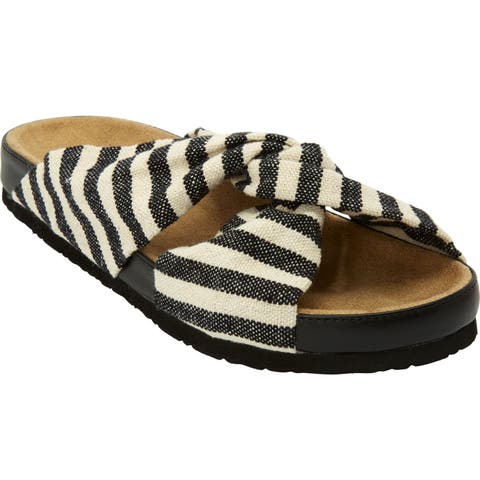 The Reese Slip On Footbed Sandal (Wide Widths Available)