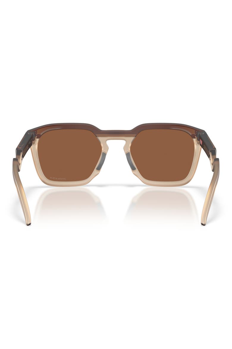 HSTN 54mm Prizm™ Square Sunglasses, Alternate, color, MATTE ROOTBEER / PRIZM