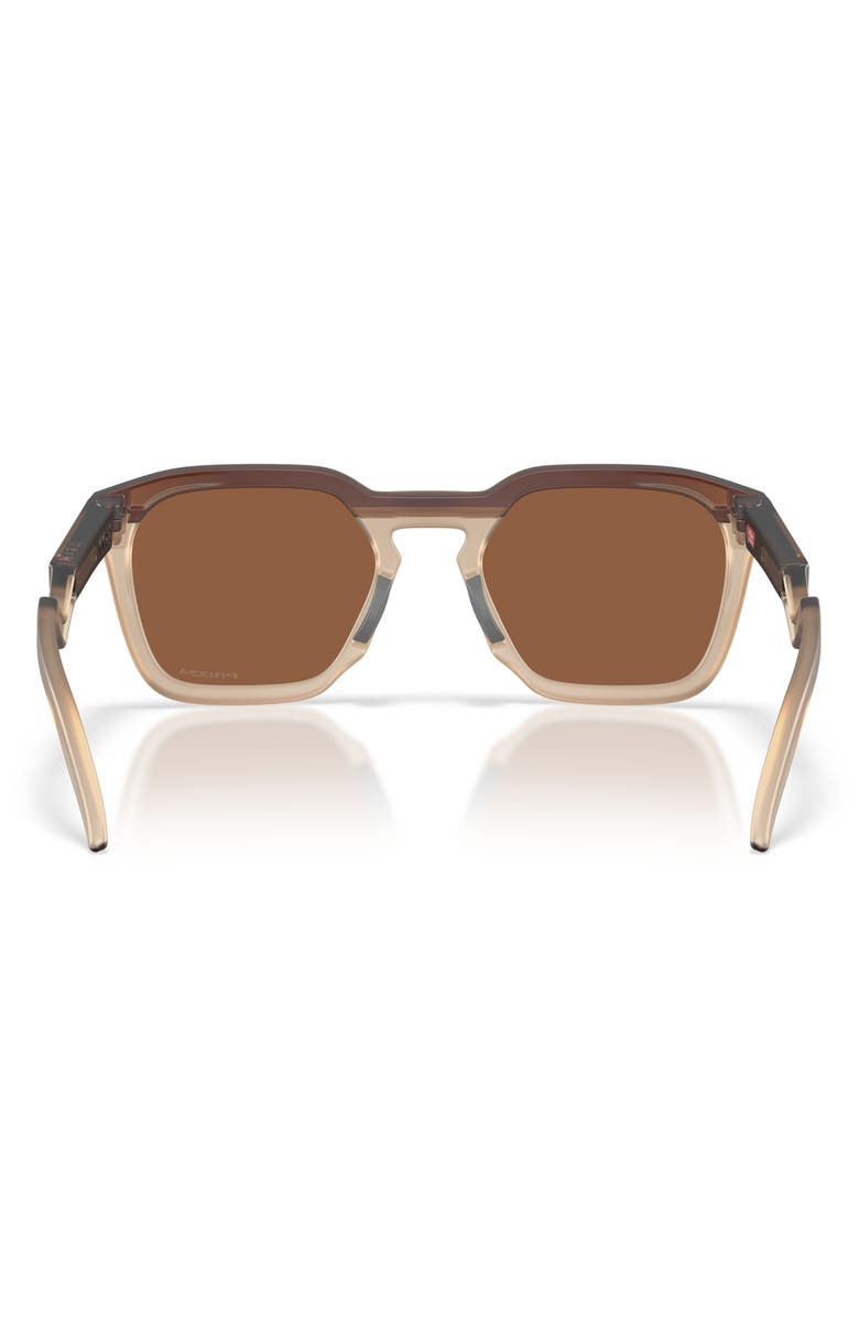 Oakley HSTN 54mm Prizm<sup>™</sup> Square Sunglasses, Alternate, color, Matte Rootbeer / Prizm