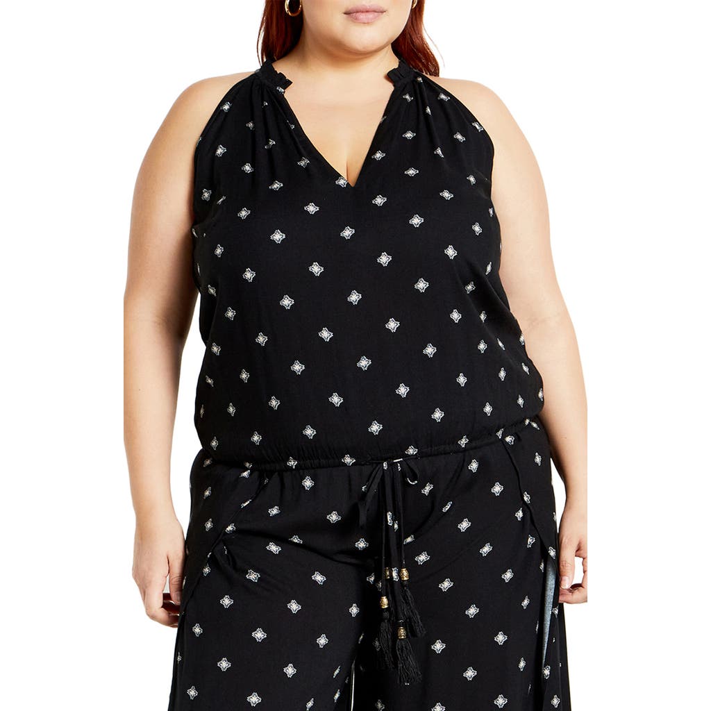 City Chic Sky Sleeveless Top