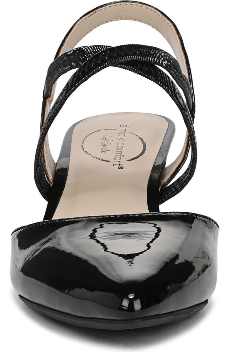 LifeStride Marcella Slingback Pump, Alternate, color, Black