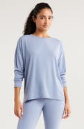 Zella Breathe Long Sleeve Split Back T-Shirt