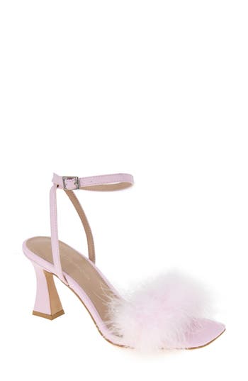 Bcbgeneration Relby Faux Feather Sandal