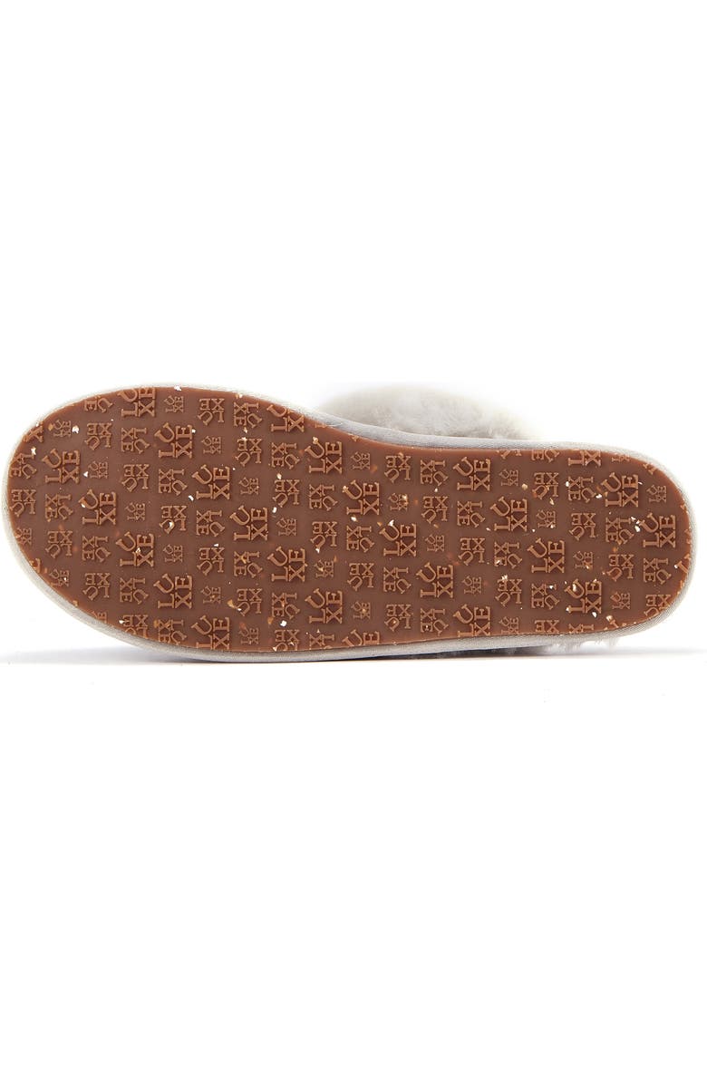 Australia Luxe Collective Genuine Shearling Mule Slipper, Alternate, color, Ice Gray