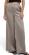Favorite Daughter The Everything Satin Wide Leg Pants