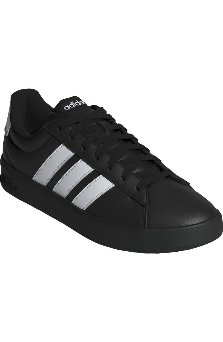 adidas Grand Court 3.0 Sneaker, Main, color, Core Black/ White/ White