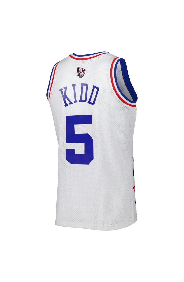 Mitchell & Ness Men's Mitchell & Ness Jason Kidd White Eastern Conference 2003 All Star Game Swingman Jersey, Alternate, color, White