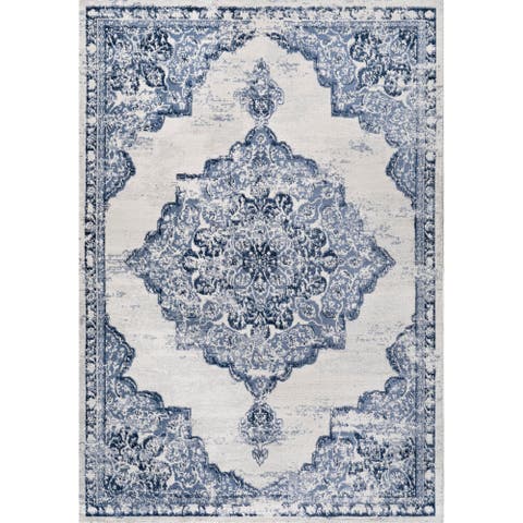 Alhambra Ornate Medallion Modern Area Rug