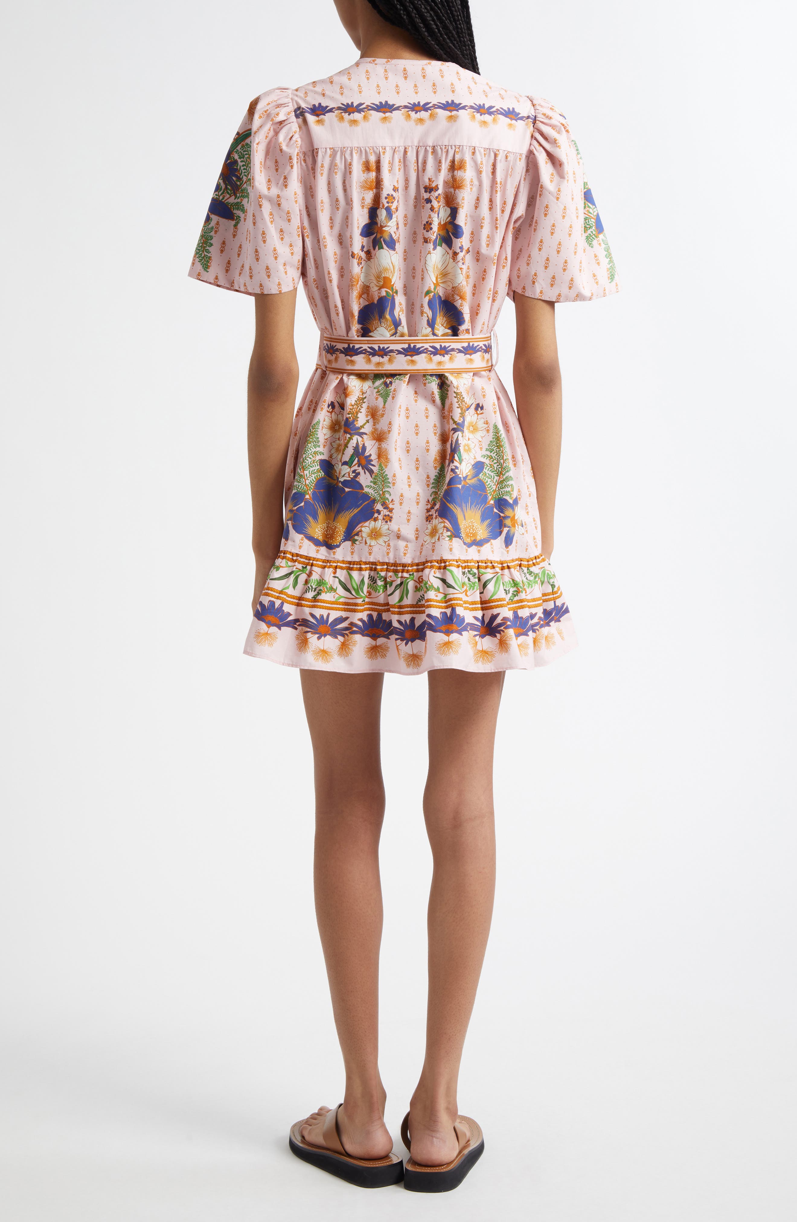 Dream Garden Belted Minidress - image 2
