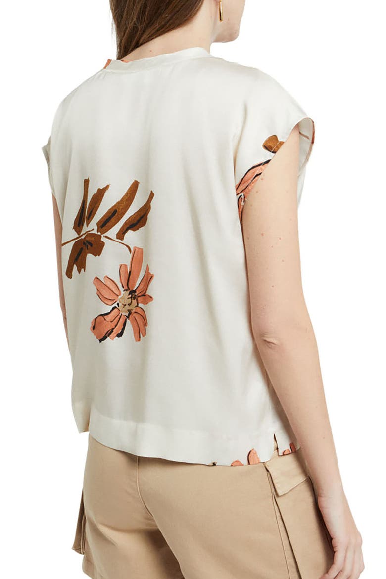 Viscose Blouse, Alternate, color, Ecru