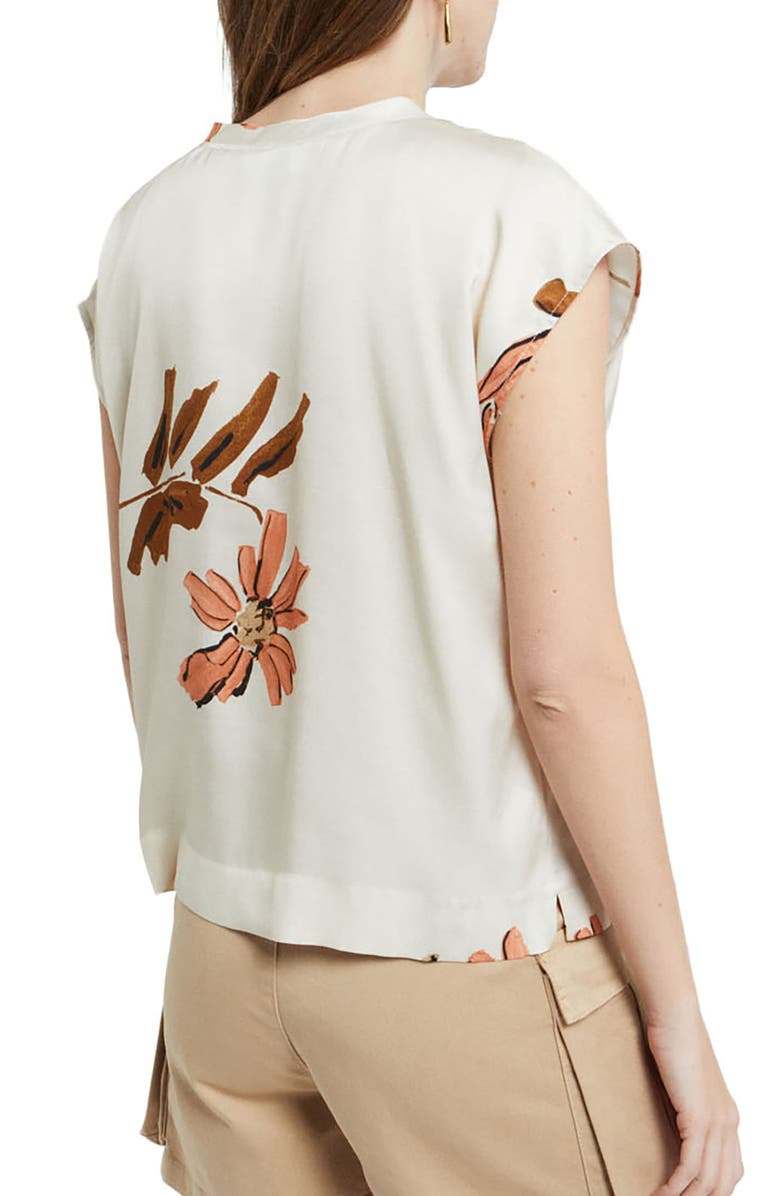 ottod'Ame Viscose Blouse, Alternate, color, Ecru