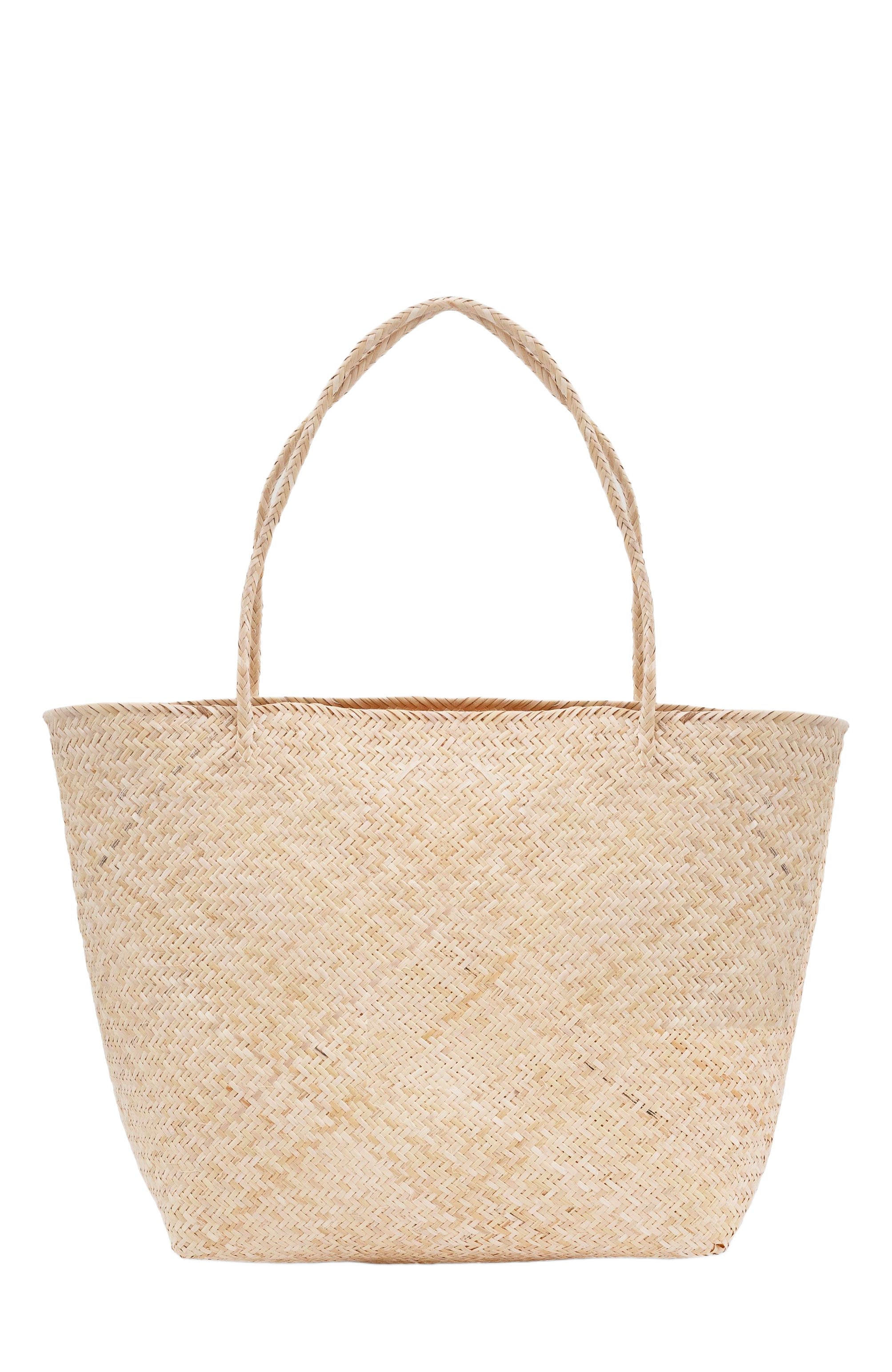 The Artisan & Company Everyday Rattan Market Tote Bag, Main, color, 