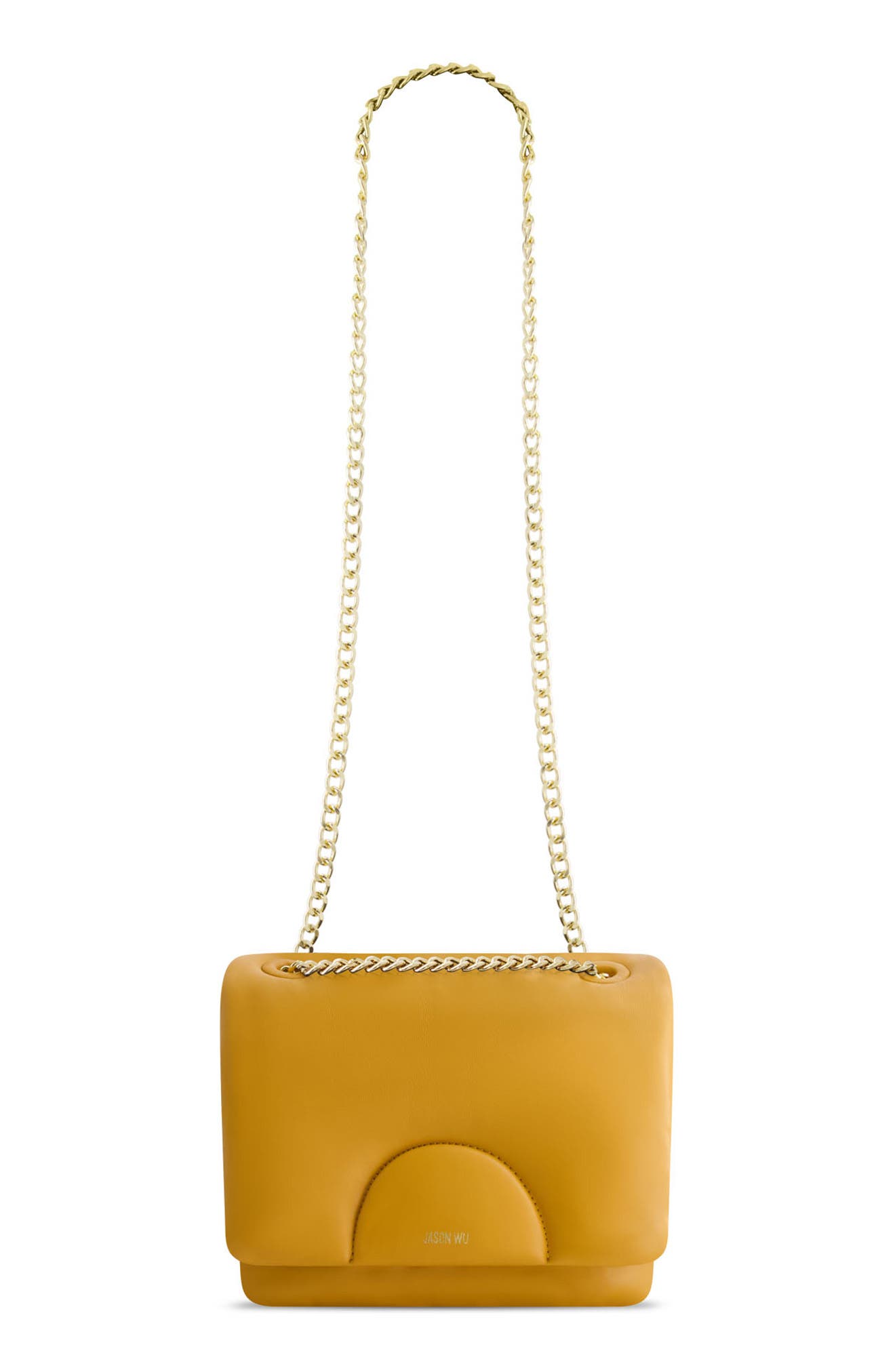 Convertible Chain Shoulder Bag, Alternate, color, CUB YELLOW