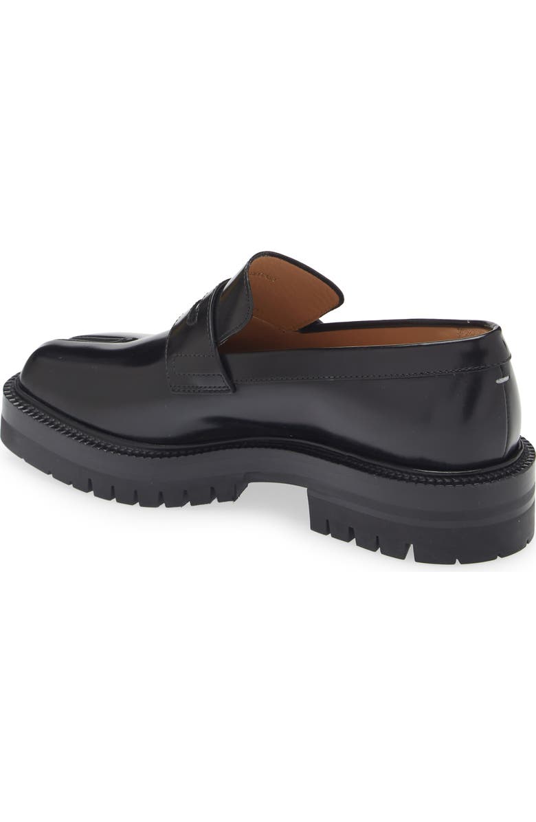 Maison Margiela Tabi County Penny Loafer, Alternate, color, Black